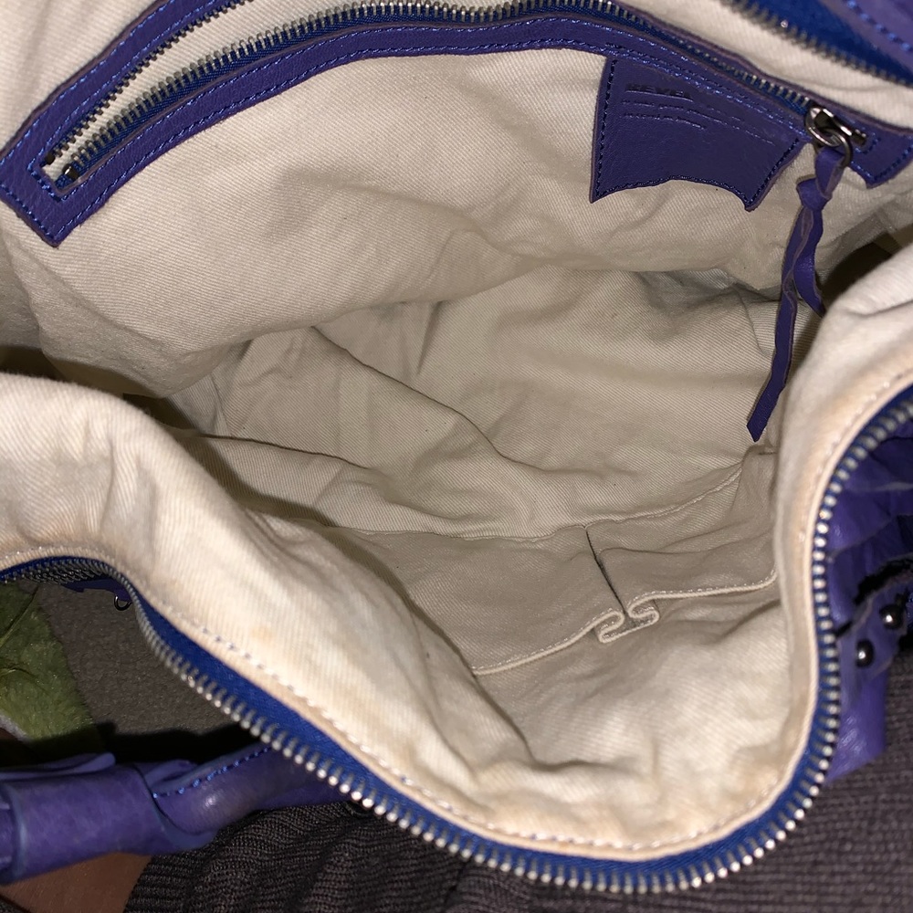 Revel leather purple handbag - Picture 7 of 7